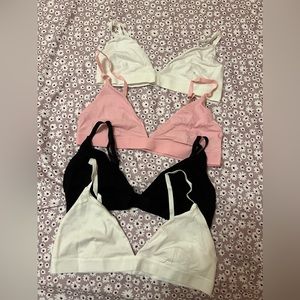 H&M RIBBED BRA TOPS $12